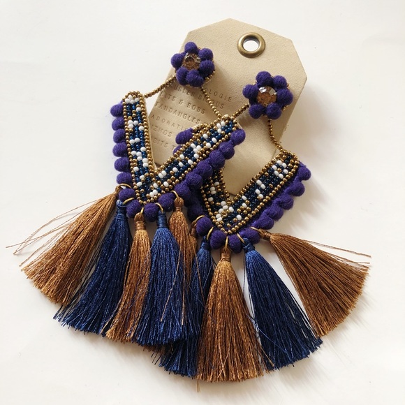 Anthropologie Jewelry - Beaded Earrings